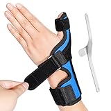 Daumen Bandage, Daumenorthese, Daumenschiene für Daumensattelgelenk, Daumenverstauchung, Triggerfinger, Arthritis, Sehnenscheidentzündung,Daumen und Handgelenk fixiert, für linke und rechte Hand -L/XL