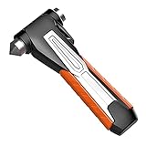 Sicherer Hammer für Auto, Notfallhammer aus Wolframstahl, Notfallhammer für Autoglas, stoßfest