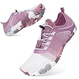 Bigzagger Barfußschuhe Damen Herren Traillaufschuhe mit Breite Zehenbox und Zero-Drop Sohlen Leicht Atmungsaktiv Barfuss Schuhe Komfort rutschfest Zehenschuhe Sportschuhe Fitnessschuhe