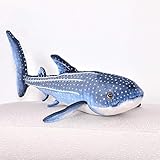 Xshelley 60 cm Hai-Plüschtier, Plüsch-Hai-Spielzeug, Stofftierhaie, weiches Hai-Kissen, Hai-Plüschkissen,Wurfkissen für Heimdekoration, Kindergeschenk