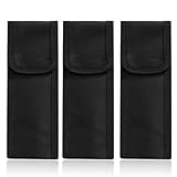 COYUN 3 Stück Messertasche für Gürtel, Taschenmesser Tasche, Messeretui Schwarz Gürteletui Nylon Holster mit Taschen Messer Tasche ohne Messer Messerscheide, perfekt für Outdoor-Aktivitäten