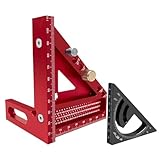 WIIYENA Multi-Winkel-Geodreieck für Präzisionsmess- und Winkelzeichnungswerkzeuge, Ersatzteile, C