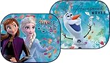 Frozen ELSA Anna und Olaf Auto Sonnenschutz Seitenvorhänge für Mädchen (2 Stück)