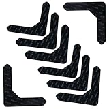 Baluue 12 Stück Teiliges Teppich antirutschpad Waschbare und Wiederverwendbare Teppichkleber rutschfeste Teppichgreifer für Fliesen Laminat und Marmor Unsichtbar und Vielseitig