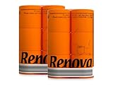 buntes, farbiges Toilettenpapier 12 Rollen - 3-lagig - Renova - weich - originell - Klopapier - Black Label - orange