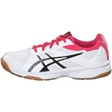 Asics Damen Upcourt 3 Squashschuhe, Weiß (Weiß/Pixel Rosa), 43.5 EU