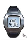 Cuzit TF7301 Fußballschiedsrichter-Timer, Sport-Spiel-Armbanduhr, Fußball, Chronograph, Rennen, Alarm, multifunktional, digital, Countdown-Stoppuhr, für Herren
