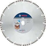Bosch Professional Diamanttrennscheibe Standard for Universal (Beton und Mauerwerk, 350 x 25,40 mm, Zubehör Benzinsäge)