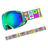 UncleS Skibrillen Doppelte Überschichtete Linsen Verstellbares Riemen Von 3-15 Jungen Mädchen Teen Ski Snowboarden Outdoor Sport Brillen Kinder Schneebrillen