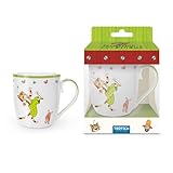 TRÖTSCH - Pettersson und Findus Kindertasse Geschenktasse aus Porzellan Findus: Kaffeetasse Teetasse Geschenkidee Geschenk Tasse