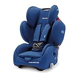 Recaro Kids, Young Sport Hero Kindersitz, Auto Kindersitz (9-36 kg), Gruppe 1-2-3, Komfort und Sicherheit, Universeller Einbau, Verstellbar, Patent Hero Sicherheitssystem, Core Energy Blue