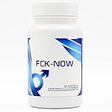 FCK-NOW® – Nahrungsergänzung für Männer – Mit Maca, Ginseng und Zink – Natürliche Formel mit schneller Wirkung – Für Energie, Vitalität und Wohlbefinden – Made in EU. 30 Kapseln. (1)