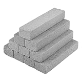 Bimsstein Toilettenreiniger,10 Stück Putzstein Blöcke,Bimsstein Bürsten Putzstein,Pumice Stone Cleaning Block für Toilette Grill Bad Pool KüChe Waschbecken
