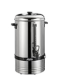 Saro Kaffeemaschine mit Rundfilter – 10 L / 70 Tassen – Edelstahl – Brüh- & Warmhaltefunktion – Sicherheitszapfhahn – Peilglas – 1,5 kW – Modell SAROMICA 6010