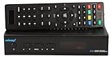 Ankaro DCR 3000 Plus digitaler 1080p Full HD Kabel-Receiver für Kabelfernsehen (HDTV, DVB-C/C2, HDMI, Scart, Coaxial, Mediaplayer, USB) automatische Installation–schwarz
