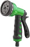 Royal Gardineer Gartenbrause: Brause für Gartenschläuche mit 9 Wasserstrahl-Einstellungen (Duschkopf für Gartenschlauch, Handbrause für Gartenschlauch, Garten Bewässerung)