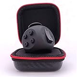 PILPOC theFube Fidget Toy - Premium Qualität Fidget Cube mit Exklusiver Schutzhülle, Anti Stress und ADHS Spielzeug, Fidget Würfel [Schwarz]
