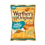 Werther's Original Salted Caramel Soft Eclair - 1 x 180g - Weiche Sahnetoffees mit Karamellcremefüllung mit leichter Salznote