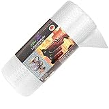 Kitchen Helpis® STRAPAZIERFÄHIGE (75µ/3lagig) Luftpolsterfolie 8mx30cm, Verpackungsfolie, unsere Luftpolster Folie schützt besonders zerbrechliche Dinge, perfekt für Flaschen/teure Dinge geeignet