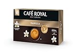 Café Royal Professional Pads, Vanilla Flavoured Kaffee, 50 Nespresso kompatible Pads für Office und Gastronomie, Rainforest Alliance zertifiziert, 100% Arabica Kaffee
