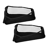DECORNIJIA 2 Stück Kinderwagen Organizer Teiliges Mesh Netz Aufbewahrungstasche Abnehmbar Vielseitig Kompatibel mit Oxford für Windeln Snacks Praktisch und Robust