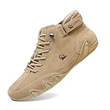 Alpaca Barfuss Schuhe Alpaca Ergonomischer Wasserdichter & Schmerzlindernder Leder-Barfußschuh Herren Damen Unsex Schuhe