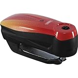 ABUS Bremsscheibenschloss Detecto 7000 RS1 – Motorradschloss mit Alarm – sonic red