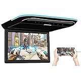 XTRONS 11.6 'Ultradünner Player auf dem Autodach 1366 * 768 Hochauflösender Overhead-1080P-Videoplayer mit HDMI-Eingang USB-AV-Eingang