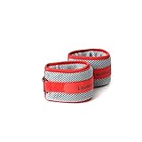 Sveltus Aqua-Gurtpaar, jeweils 500 g, Farbe Rot und Grau, 1kg