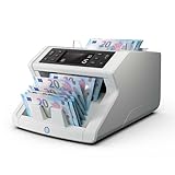 Safescan 2210 Geldzählmaschine, zählt sortierte Banknoten - Banknotenzähler mit 2-facher Echtheitsprüfung - zählt sortierte Banknoten Aller Währungen