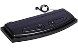 Wromak Aquarienbeleuchtung,Aqaurienabdeckung,Abdeckung,Beleuchtung,Deckel, Aquarium 120x40cm Panorama/Wölbung 2x30W