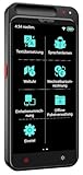 simvalley MOBILE Echtzeitübersetzer: Mobiler KI-Echtzeit-Sprachübersetzer, 139 Sprachen, ChatGPT-Assistent (Sprachcomputer, KI Übersetzer, Fremdsprache ubersetzer)