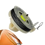 Perimeter-Alarmanlage – 25 m Trip Wire Sensor, Trip Wire Trap | Wireless Perimeter Alarm, für Zaun, Tor, Hinterhof, Einfahrt, Einfahrt, Grenzeingang, Wildtiere, Camping, Grundstück