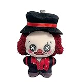 Xinnice Anime Spiel Soft Figure Clown/Freddy Riley/Alice DeRoss/Servais Le Roy Gefülltes Kissen Süßer Cartoon Charaktere Anhänger Auto Dekorationen, 10cm