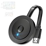 Wireless HDMI Adapter, SOCLLLife Wireless HDMI Dongle, Miracast Display Dongle, Kabellos HiFi Display Adapter für TV von Android/OS/Windows/Mac OS Laptop,Phone,Tablet, auf PC/HDTV Monitor/Projektor