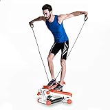 Mini-Stepper Swing Stepper Mini Stepper mit Widerstandsbändern Home Silent Step Machine In-situ Climber Treppenstepper
