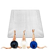 200x200cm Alu-Folien Camping Matte – Wärmeisolierende Schaumstoff Schlafunterlage – Falbar, Doppelseitig, Wasserdicht – Ideal für Outdoor, Zelt, Wanderung, Picknick, Garten & Strand