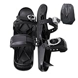 Sollee Snowboard-Skates, verstellbare Winter-Ski-Schuhe, Skiskates – rutschfeste Schneeklingen-Sportschuhe für Übungen, Reisen, Winterprofis, Sportler, Damen, Herren, Outdoor-Praxis