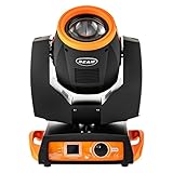 Moving Head Beam Beweglicher Kopf BüHnenbeleuchtung Professionelle Party Beleuchtung Doppelte Prismenrotation HochzeitsbeleuchtungsausrüStung Automatische Strobe FüR Weihnachten Halloween Karneval