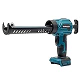 Akku Kartuschenpresse für Makita 18V Batterie,Elektrische Kartuschenpistole für 300 ml-Kartuschen,4 Geschwindigkeiten,Akku Silikonpistole für Abdichten, Spachteln, Auslaufsicher, ohne Akku