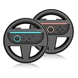 FrostVerve Lenkräder Kompatibel mit Switch 2 Konsole JoyCons, Rennräder für Switch 2025 Joycon Controller Attachment Zubehör 2 Stück