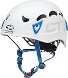 Climbing Technology Galaxy Helm Unisex Erwachsene, Unisex, 6X94807AE0CTSTD, weiß/azurblau, Regolabile da 50-61 cm