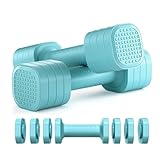 Hantelset - Hanteln Set - mit Gummigriff 3, 2 Stück | Übungs- und Fitnesshanteln 2 3 4 5 Gymnastikhanteln 4