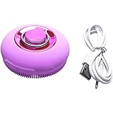 Gbloodst USB-Silikon-Gesichtsreiniger, Waschmassagegerät, Bürste, Handring, wasserdicht, Ladegerät, Reinigungsinstrument, Hautpflege