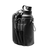 Magnetische Gym-Tasche mit sofortiger Haftung | Abschließbares Wertsachen-Fach & 1,3 L-Flaschenfach | Für Fitnessstudio, Krafttraining, Crossfit – Perfekt Damen und Herren
