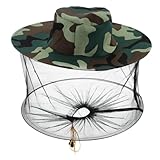 KONTONTY Anti-bienen-hut Bienenkleiderhüte Imkerhut Mit Netz Bienenschutzkappen Imkerhut Mit Schleier Imkerhut Und Schleier Imkermütze Bienenschutzhut Imkerhaube Polyester Baumwolle