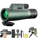 Sevitini Monocular, 10-30x50 Monocular Telescope, für Erwachsene und Kinder, FMC BAK4 Prisma Monokular Fernglas, für sportveranstaltungen Vogelbeobachtung Reisen Jagd Konzert Sport im Freien