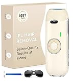 Haarlosy IPL Geräte Haarentfernung - Laser Haarentfernungsgerät Maximale Energie von 22J Schmerzfreie Ideal für Zuhause, Geeignet für Damen Herren am Körper, Gesicht, Achseln, Beinen (Beige)