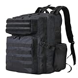 Lawaia MilitäR Rucksack Taktischer Groß Wanderrucksack Tactical Herren Wasserdichter Rucksack Travel Survival Camping Sport und Outdoor Angeln Trekking Notfallrucksack Backpack