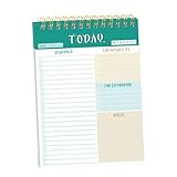 To-Do-Listen-Planer – Tagesplaner für die Verwaltung von A5 | Checklisten-Planer für Hefte zum Verfolgen von Aufgaben